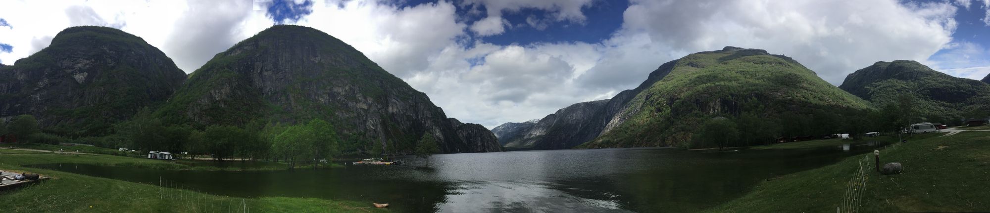 Sæbø camping in Øvre Eidfjord