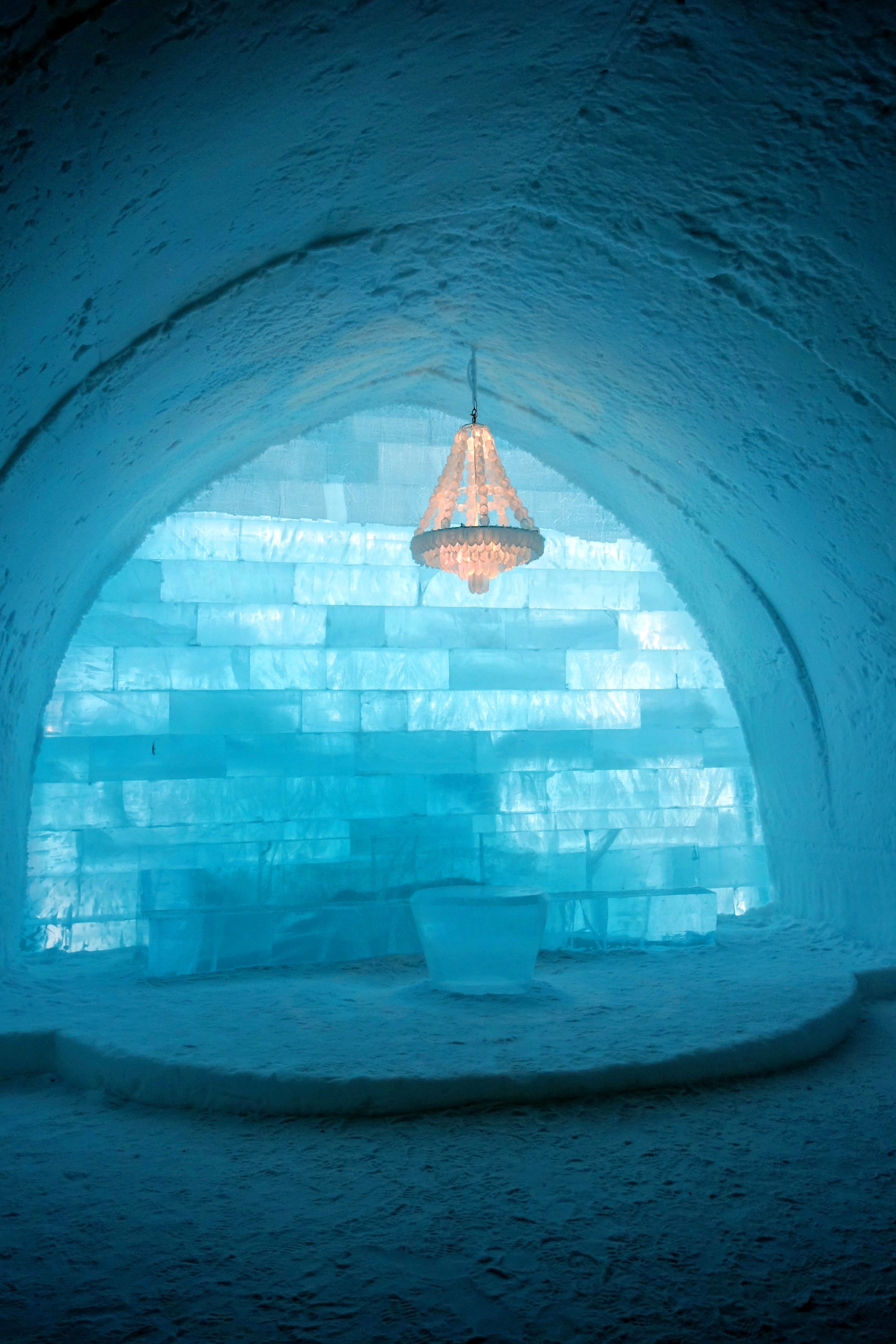 Binnenkijken in het Ice Hotel in Zweden
