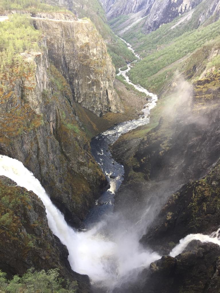 Vøringfossen waterval in Noorwegen bezichtigen