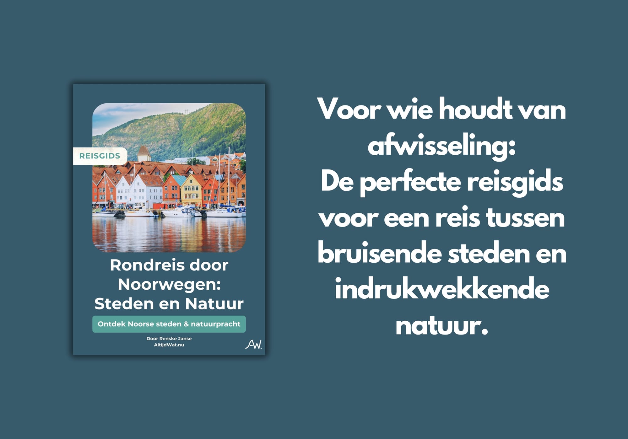 Gefeliciteerd met jouw reisgids Rondreis Noorwegen door Steden en Natuur!