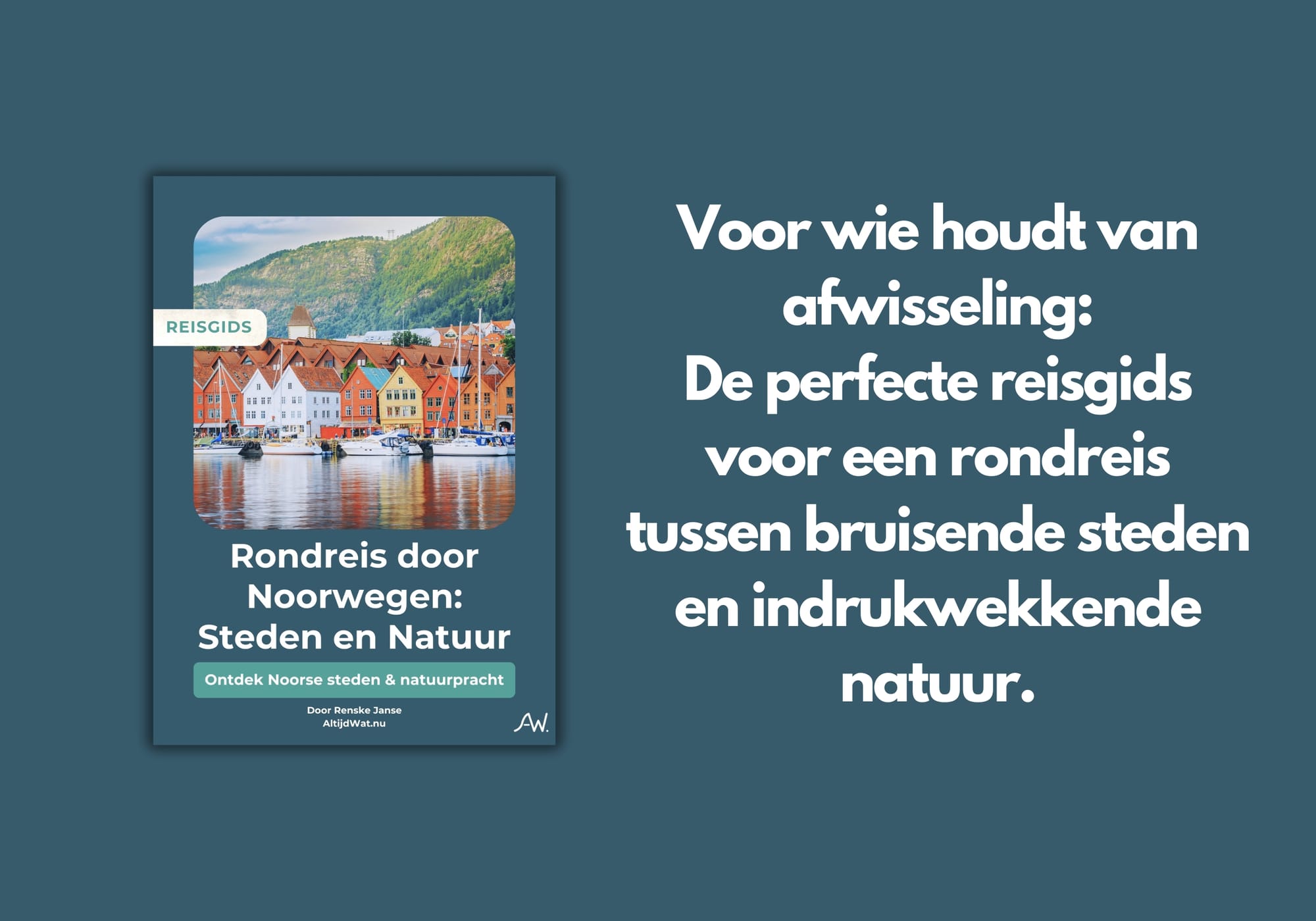 Reisgids Rondreis door Noorwegen: Steden en Natuur + korting!