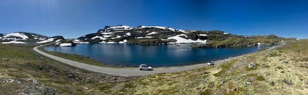 Auto Rondreis Noorwegen kampeer via Kampeerhutten