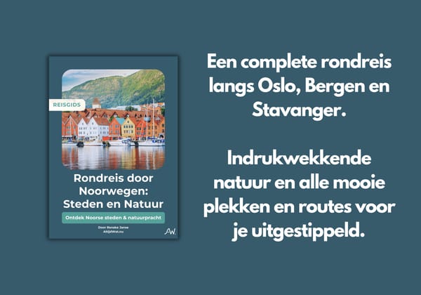 Reisgids Noorwegen: rondreis Oslo, Bergen & Stavanger